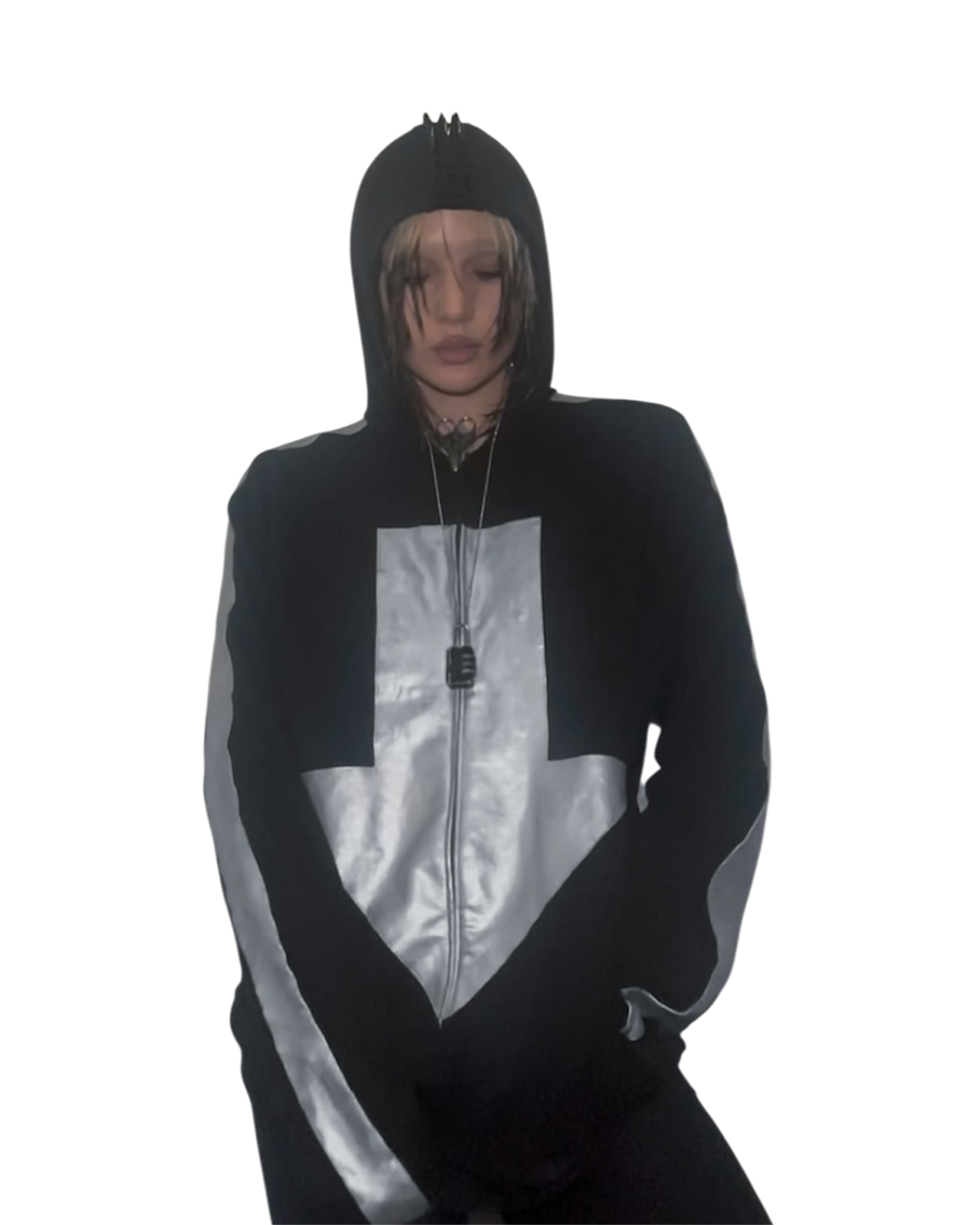 IM DOWN HOODIE (SILVER)