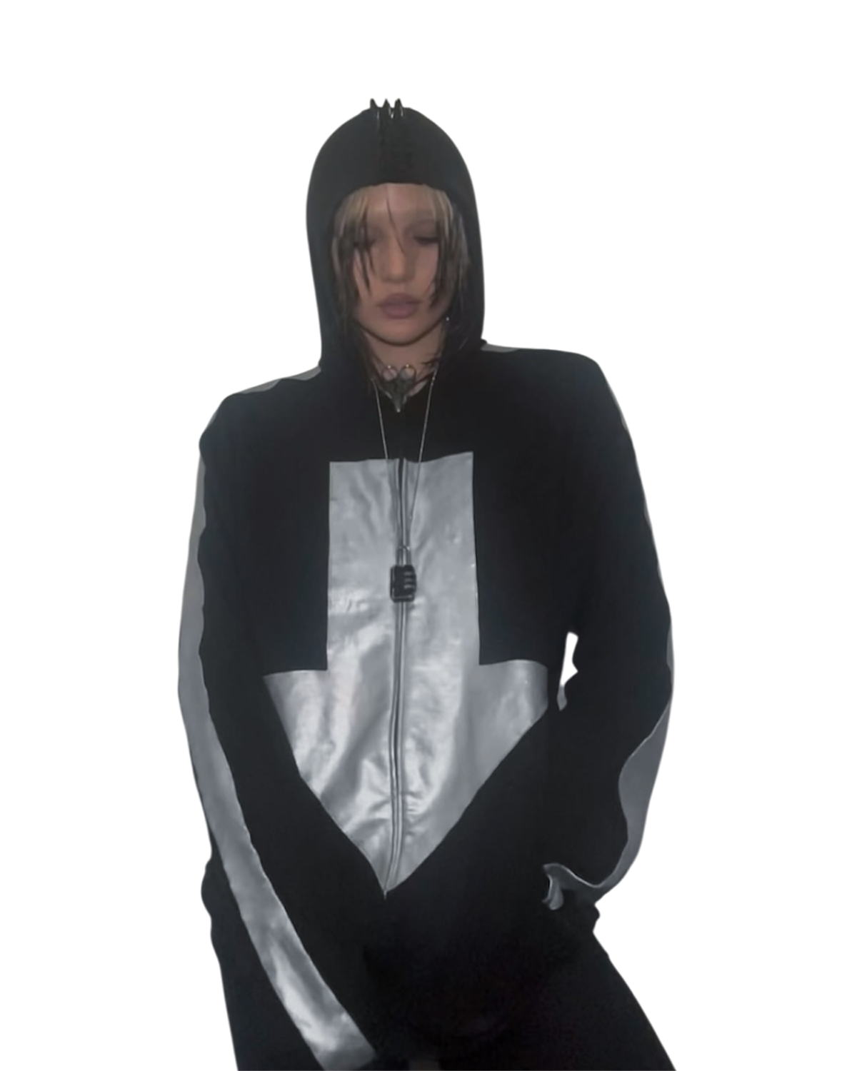 IM DOWN HOODIE (SILVER)