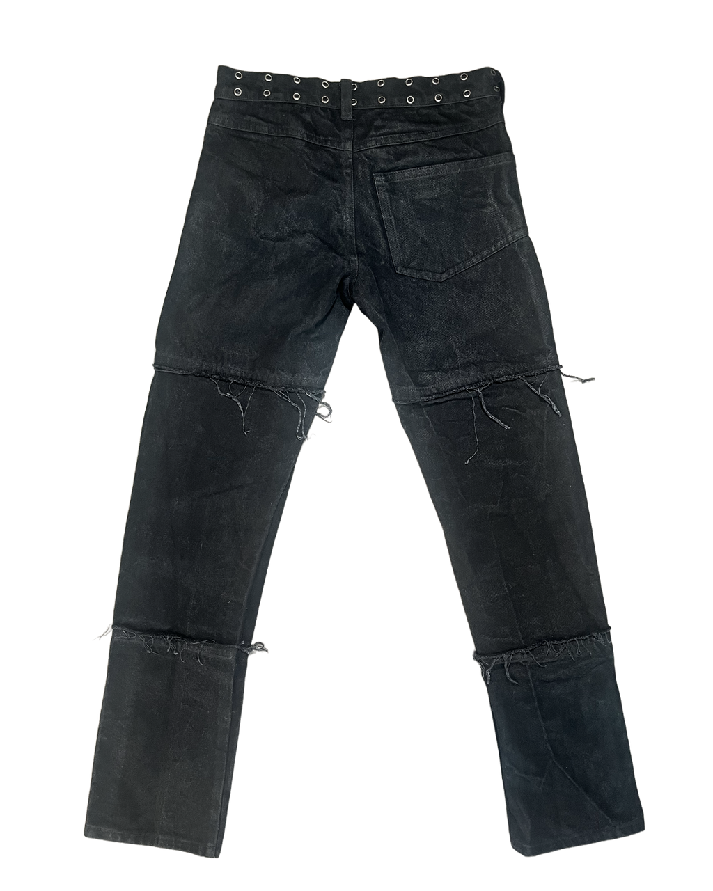 DOUBLE ZIPPER POCKET PANTS