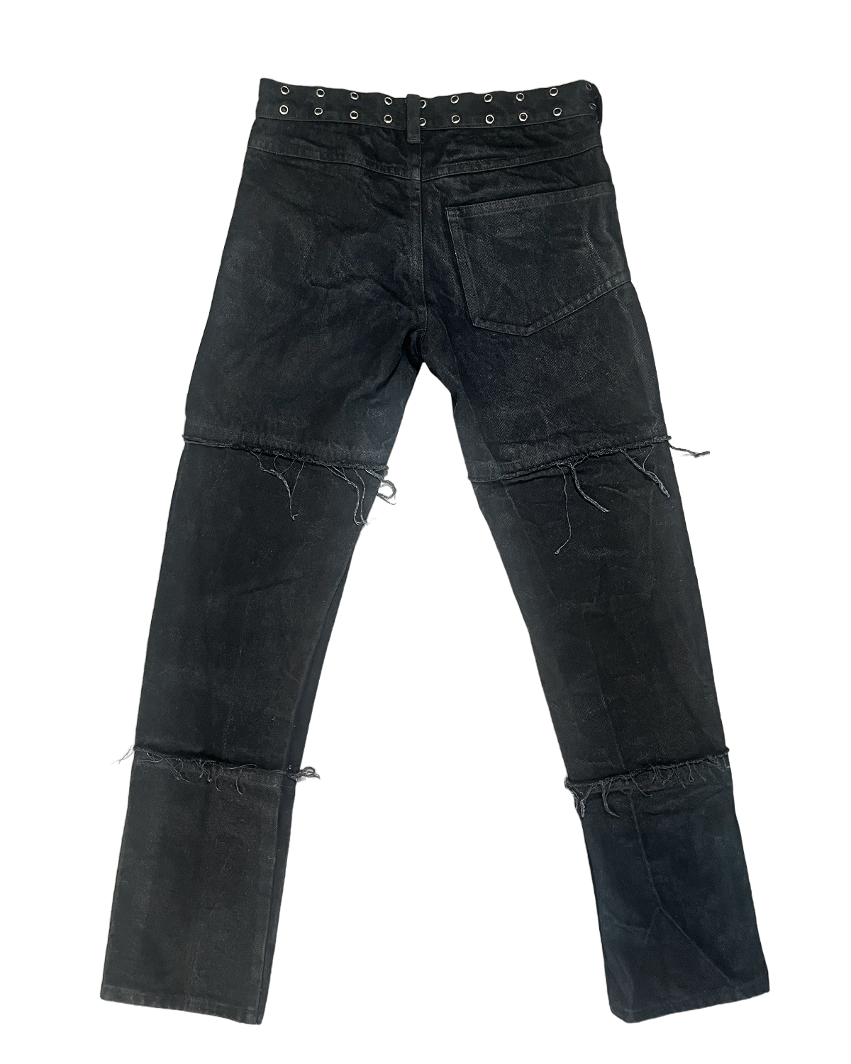 DOUBLE ZIPPER POCKET PANTS