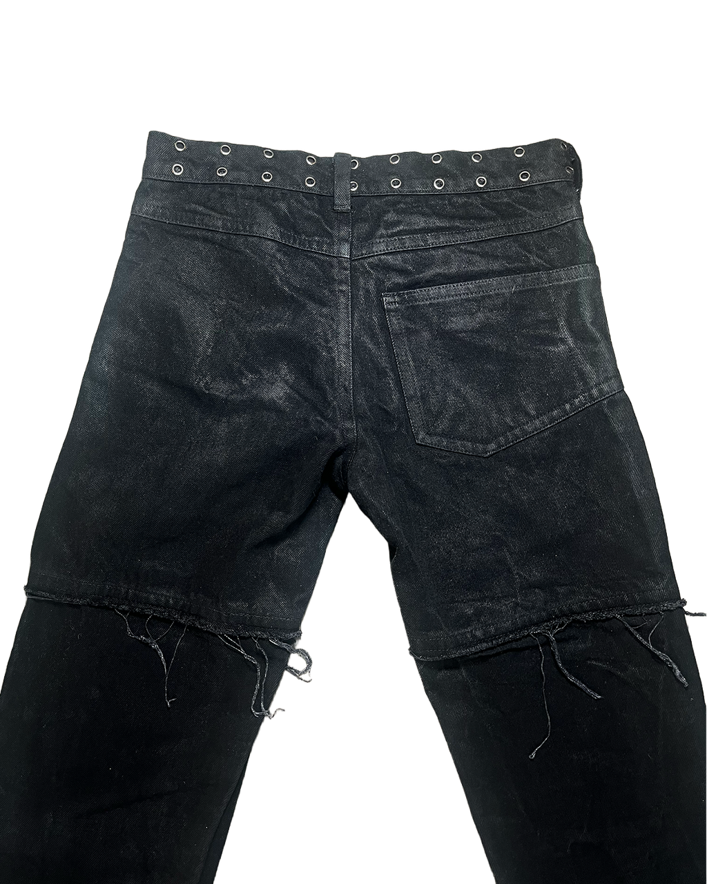 DOUBLE ZIPPER POCKET PANTS