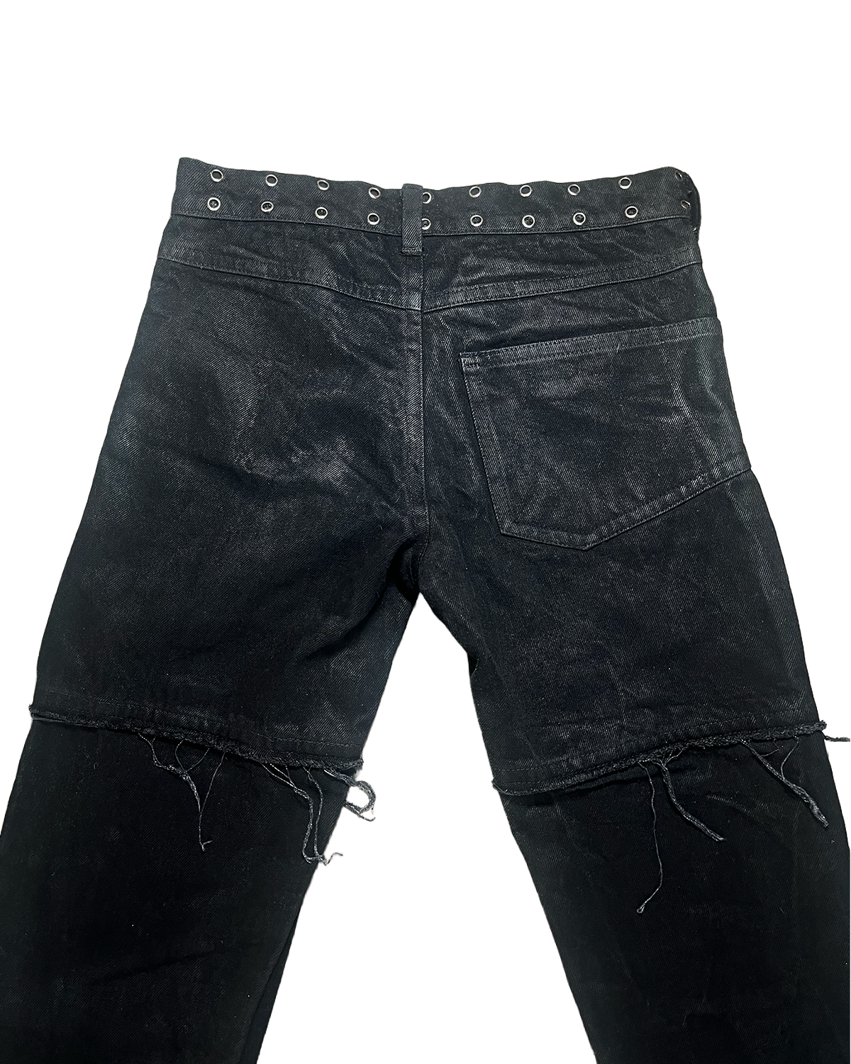 DOUBLE ZIPPER POCKET PANTS