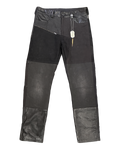 PATCHWORK ZIPPER POCKET PANTS