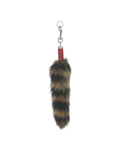 RACCOON TAIL KEYCHAIN